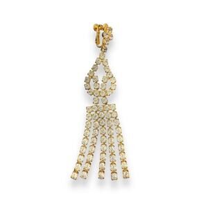 1pc HOBE gold tone earring